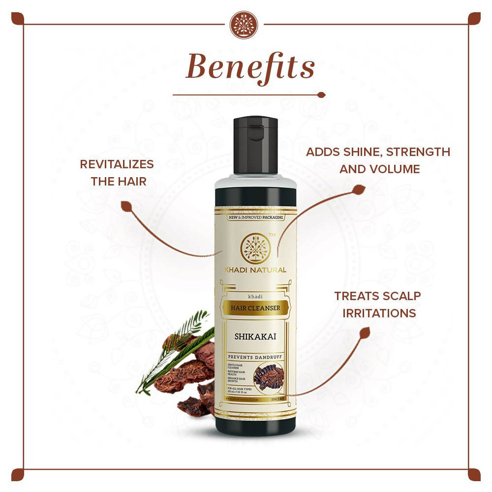 Khadi Natural Shikakai Herbal Hair Cleanser - Distacart