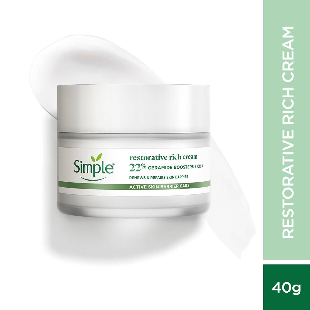 Simple Active Skin Barrier Care Restorative Rich Cream - Distacart