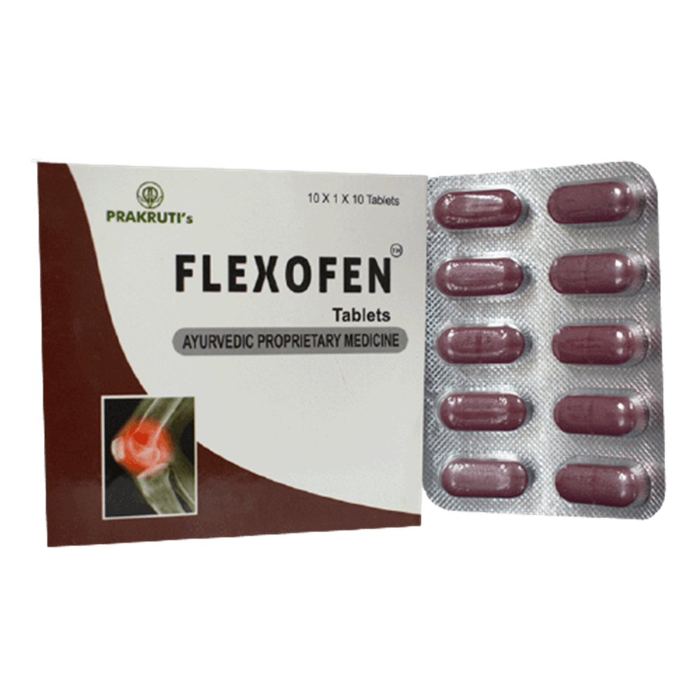 Prakruti Ayurveda Flexofen Tablets