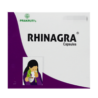 Thumbnail for Prakruti Ayurveda Rhinagra Capsules