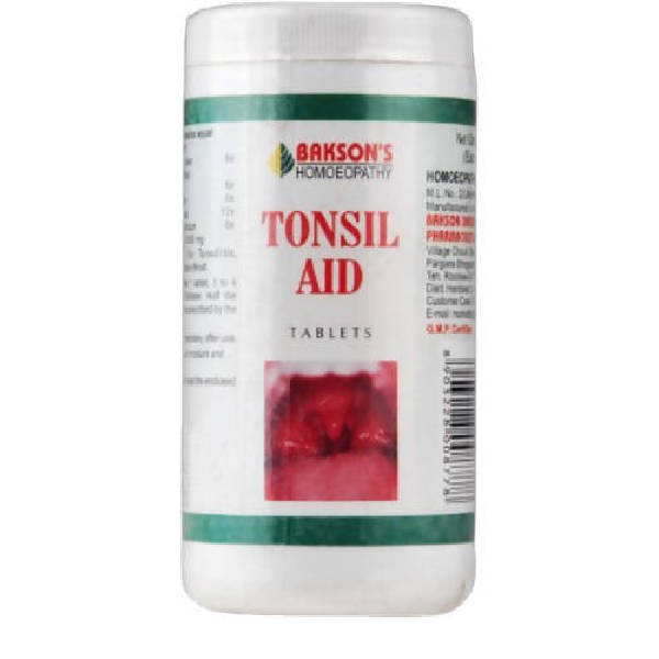 Bakson's Tonsil Aid Tablets - Distacart