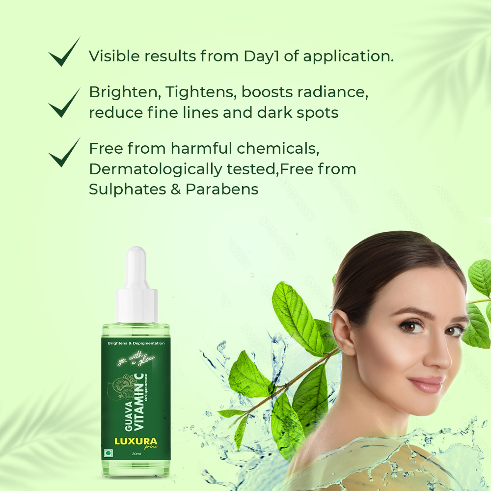 Luxura Prima Guava Vitamin C Serum - Distacart