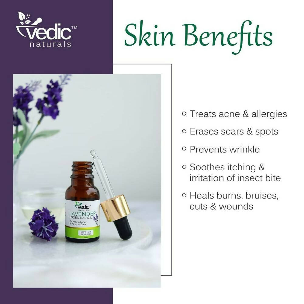 Vedic Naturals Lavender Essential Oil - Distacart