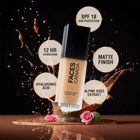 Thumbnail for Faces Canada Flawless Matte Foundation - Absolute Ivory - Distacart