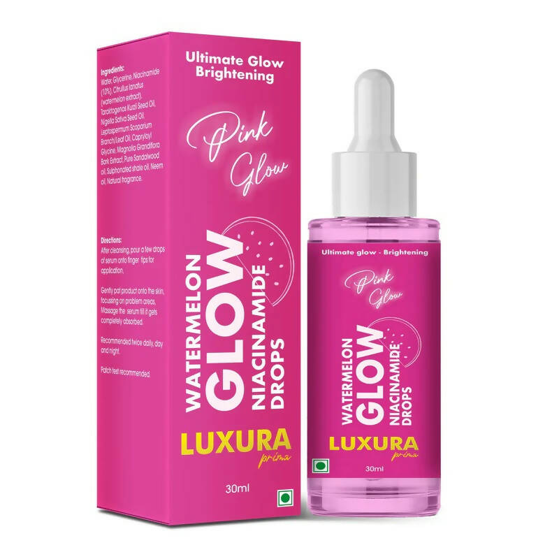 Luxura Prima Watermelon Glow Niacinamide Drops - Distacart