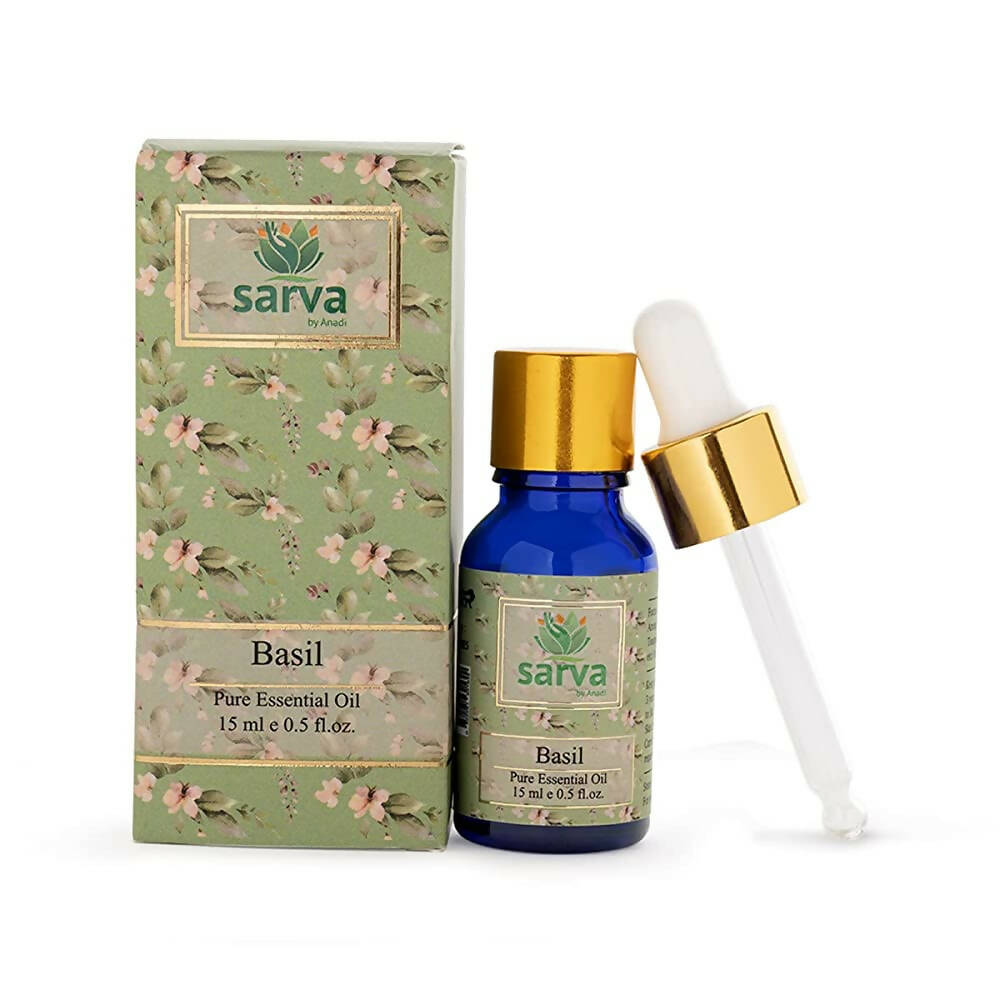 Sarva by Anadi Basil Essential Oil - Distacart