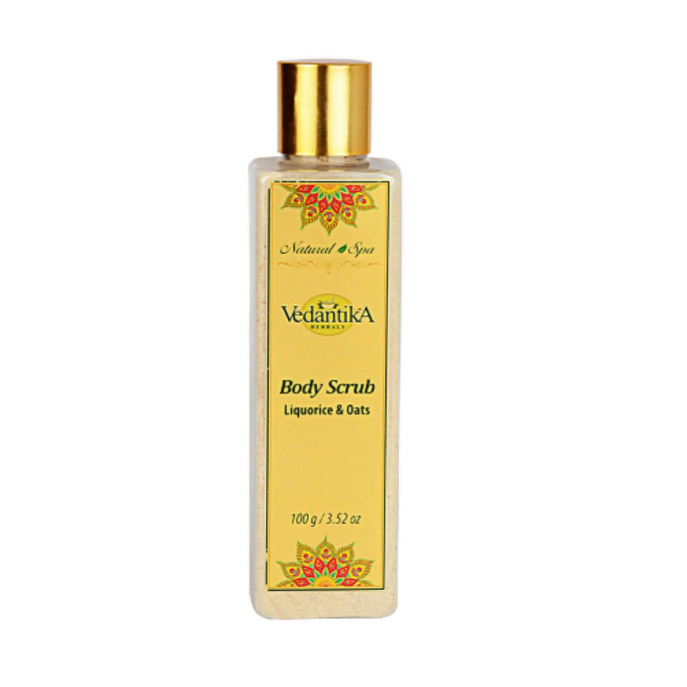 Vedantika Herbals Body Scrub (Liquorice & Oats) - Distacart