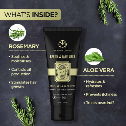 The Man Company Beard & Face Wash - Distacart