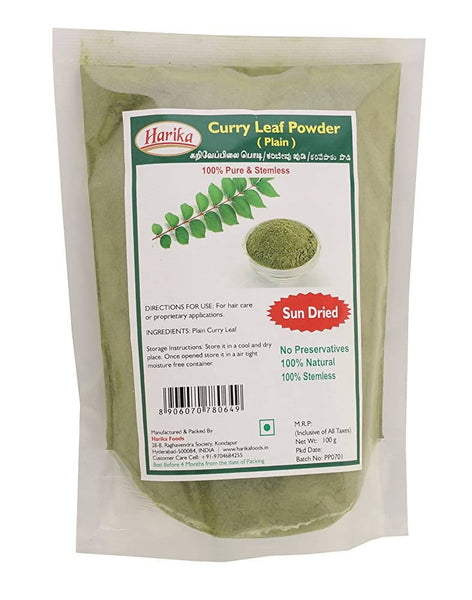 Harika Plain Curry Leaf Powder - Distacart