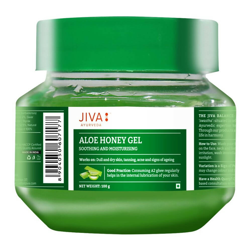 Jiva Ayurveda Aloe Honey Gel - Distacart