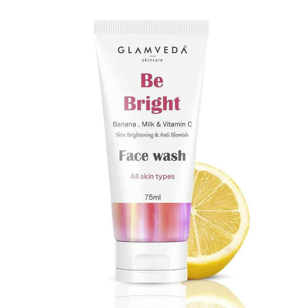 Glamveda Be Bright Skin Brighteing & Anti Blemish Face Wash - Distacart