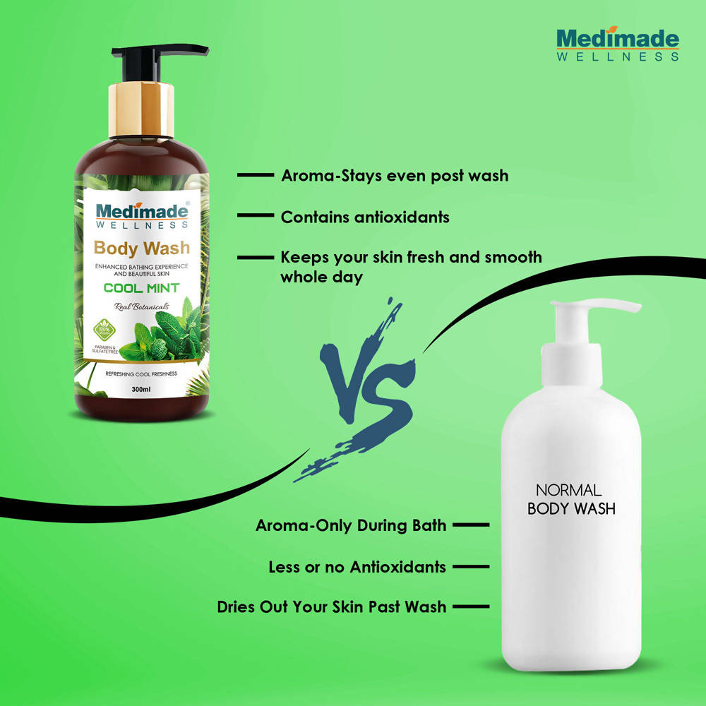 Medimade Wellness Cool Mint Body Wash - Distacart