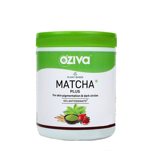 OZiva Plant Based Matcha Plus 50 gm