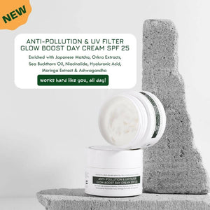 Detoxie Anti-Pollution & UV Filter Glow Boost Day Cream SPF 25 - Distacart