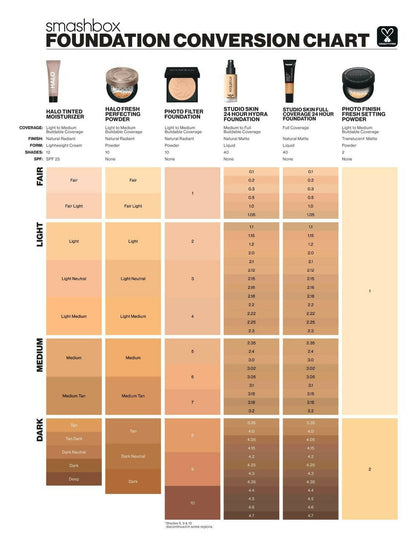 Smashbox Studio Skin 24 Hour Wear Hydra Foundation Mini - Shade 4.3 - Distacart