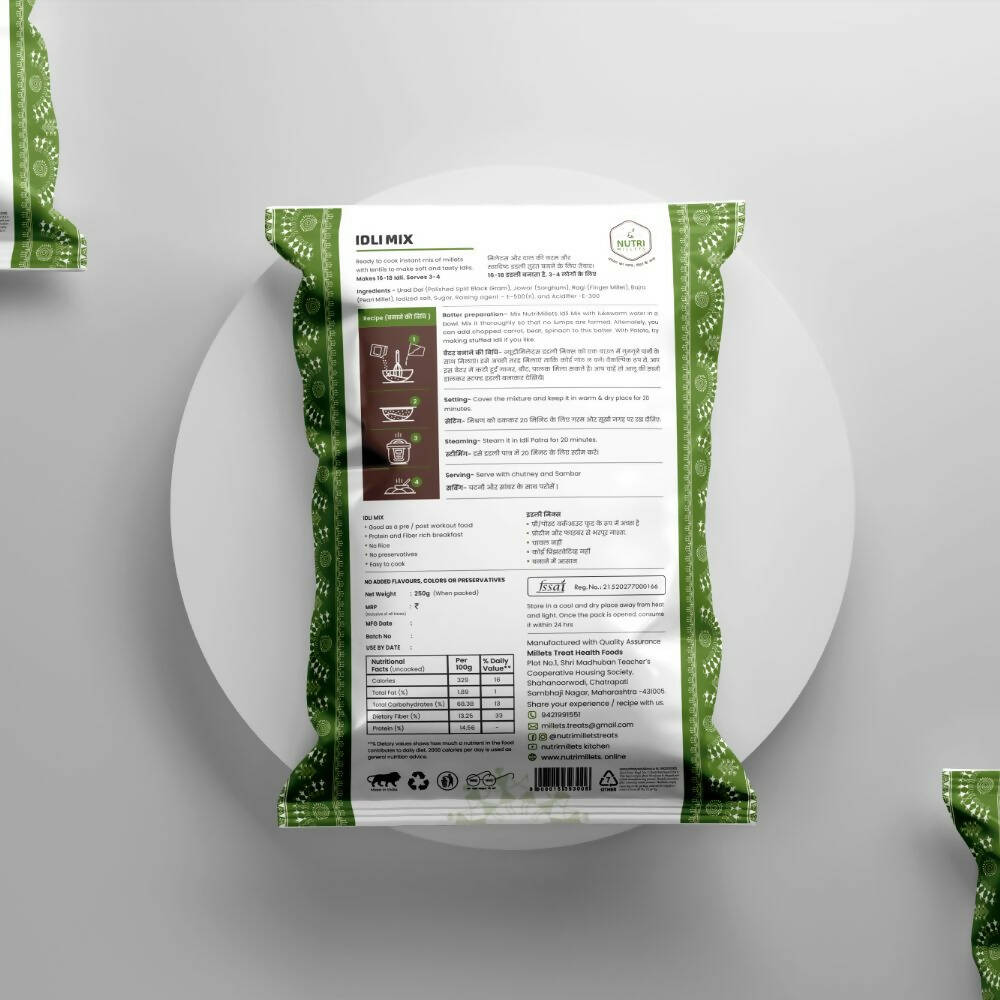 NutriMillets Idli Mix - Distacart