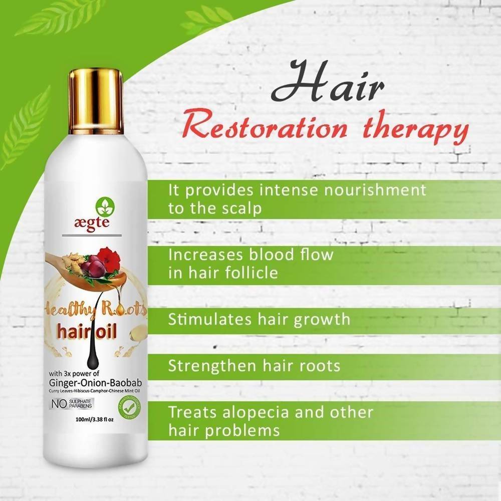 Aegte Healthy Roots Hair Oil uses