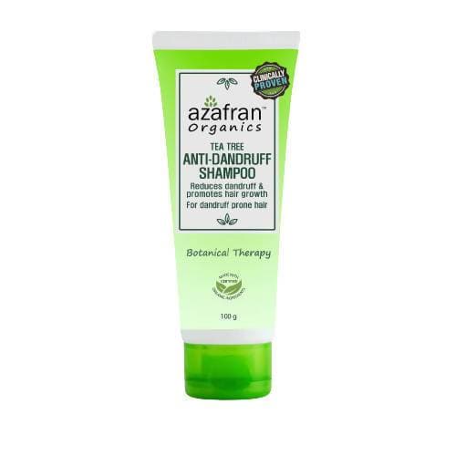 Azafran Organics Tea Tree Anti Dandruff Shampoo - Distacart