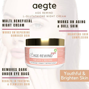 Aegte Age-Rewind Night Cream uses