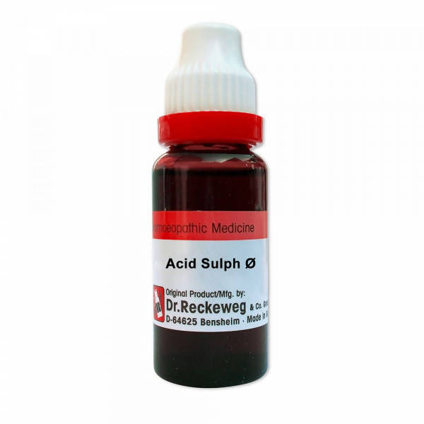 Dr. Reckeweg Acid Sulph Mother Tincture Q