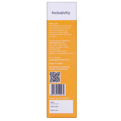 Earth Rhythm Phyto Shield - Spf 50 Matte Mineral Sunscreen - Distacart