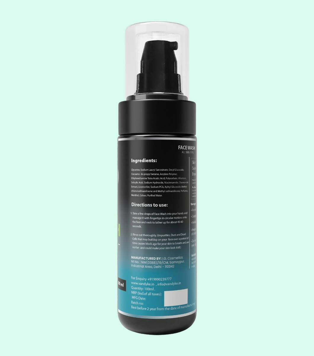 Vandyke Ocean Face Wash - Distacart