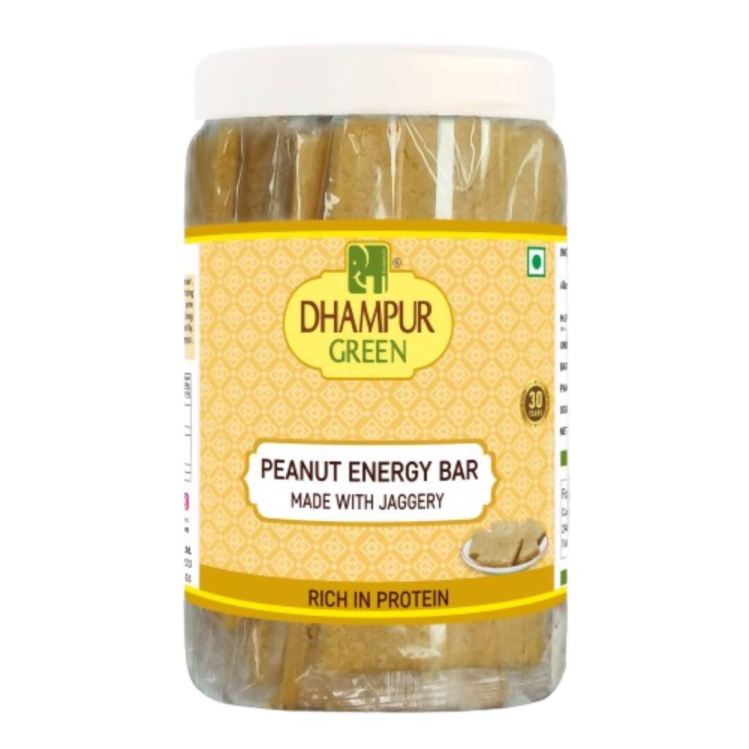 Dhampur Green Peanut Energy Bar - Distacart