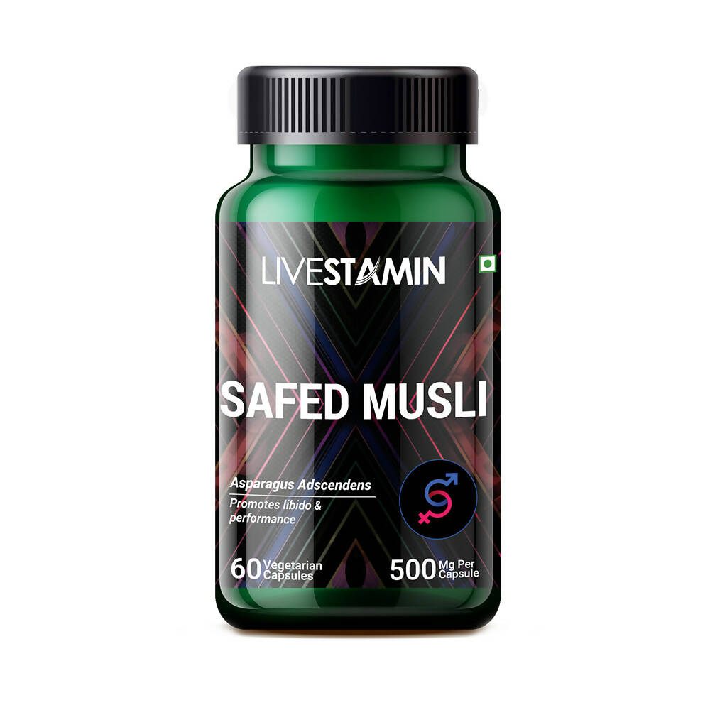 Livestamin Safed Musli Capsules - Distacart