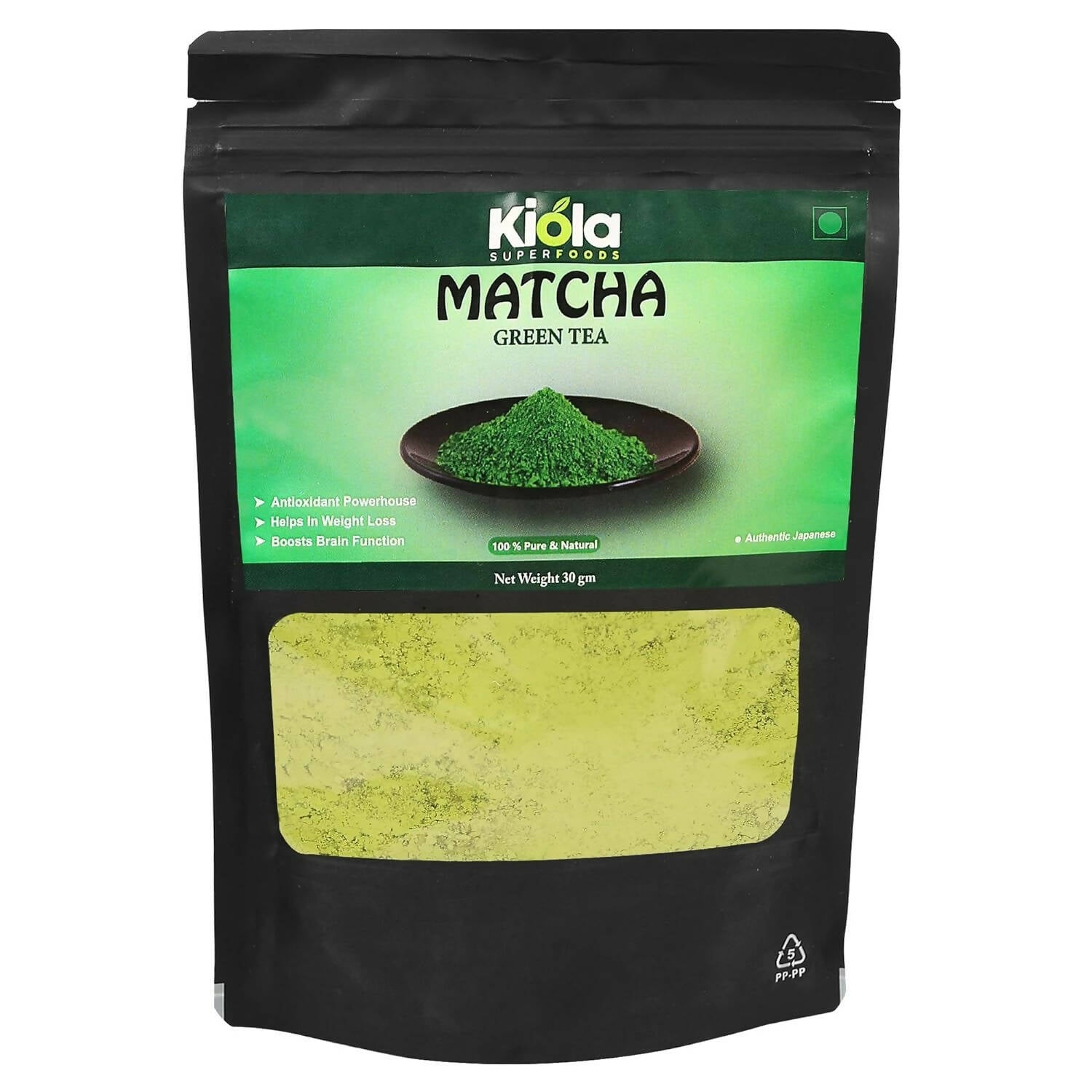 Kiola Superfoods Japanese Matcha Green Tea Powder - Distacart
