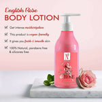 Thumbnail for NutriGlow NATURAL'S English Rose Body Milk - Distacart