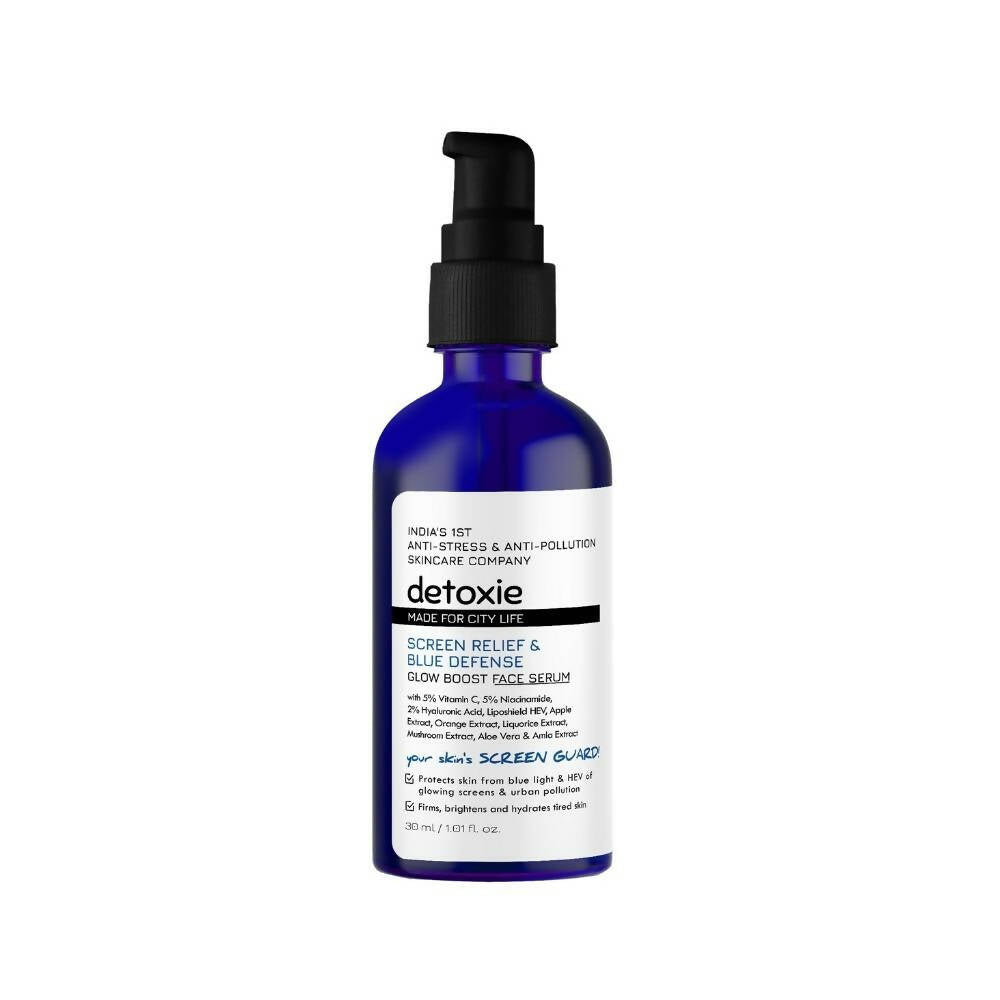 Detoxie Screen Relief & Blue Defense Face Serum - Distacart