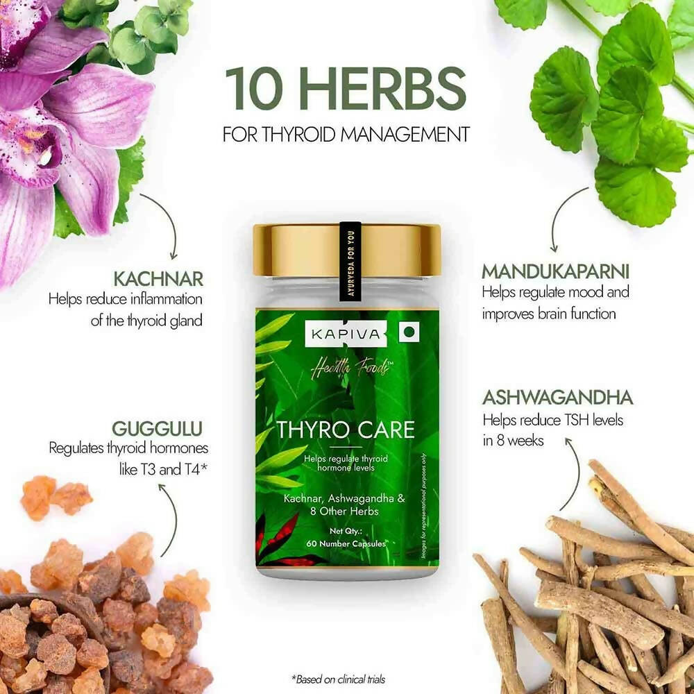 Kapiva Ayurveda Health Foods Thyro Care Capsules - Distacart