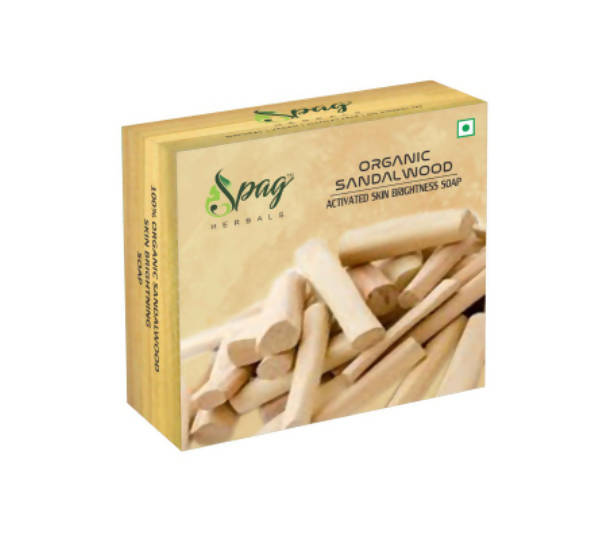 Spag Herbals Organic Sandalwood Handmade Soap - Distacart