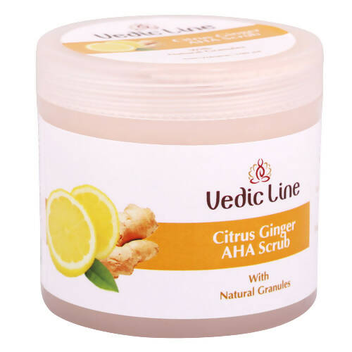 Vedic Line Citrus Ginger AHA Scrub - Distacart