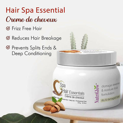 NutriGlow Hair Spa Cream for Dry & Damaged Hair - Distacart