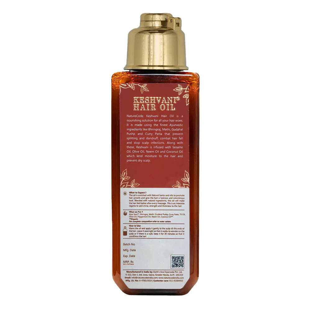 Nature Code Keshvani Hair Oil - Distacart