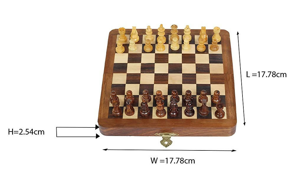Desi Toys Magnetic Chess /Chumbak Satranj 7 inch - Distacart