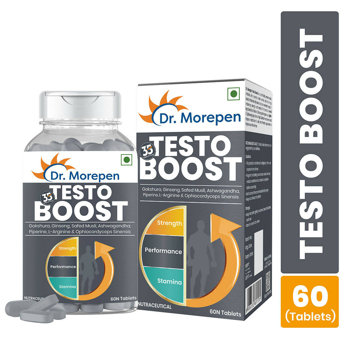 Dr. Morepen Testo Boost Tablets - Distacart