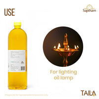 Thumbnail for Saptham Taila 100% Natural Lamp Oil - Distacart