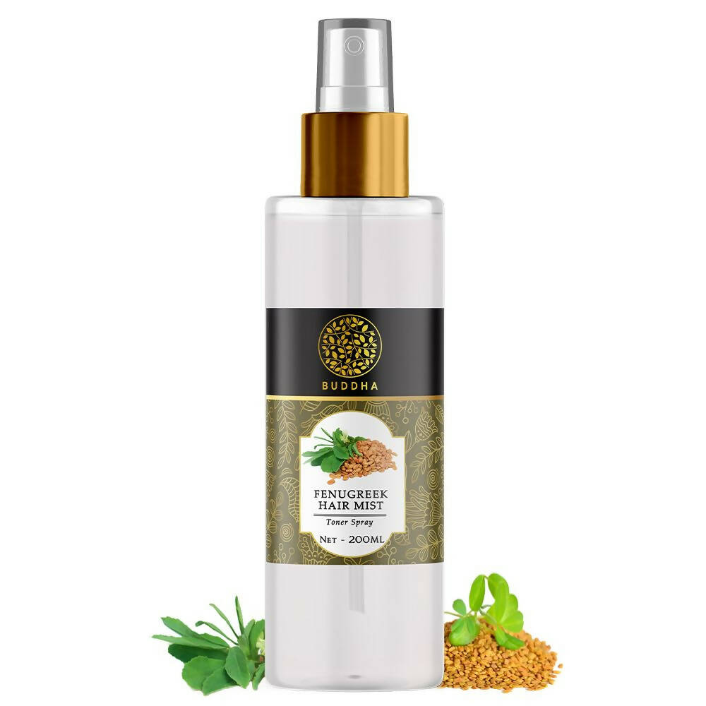Buddha Natural Fenugreek Hair Vitalizer Spray Mist- Hair Thinning & Greying Hair Mist - Distacart