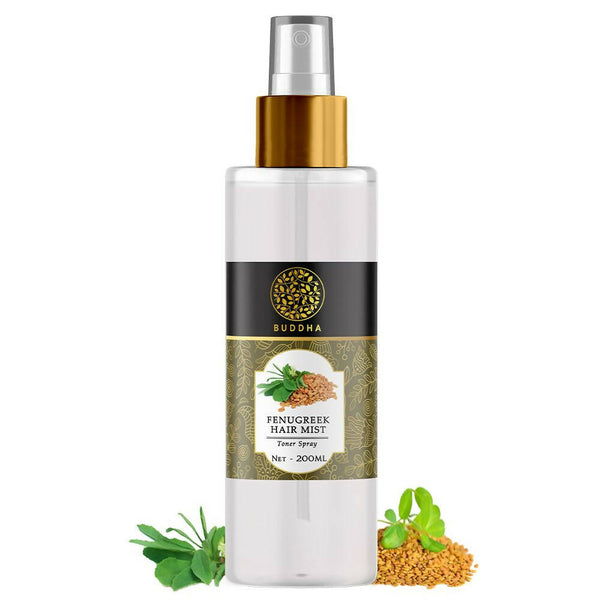 Buddha Natural Fenugreek Hair Vitalizer Spray Mist- Hair Thinning & Greying Hair Mist - Distacart