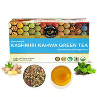 Thumbnail for Teacurry Kashmiri Kahwa Green Tea - Distacart