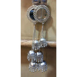 Thumbnail for Triple Hanging Jhumka Mirror Earrings