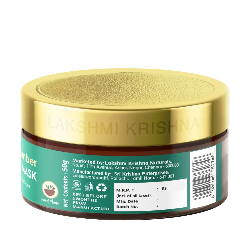 Lakshmi Krishna Naturals Cucumber Face Mask - Distacart