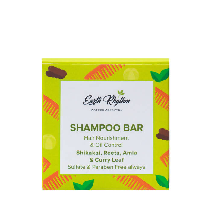 Earth Rhythm Shampoo Bar Hair Nourishing And Oil Control - Distacart