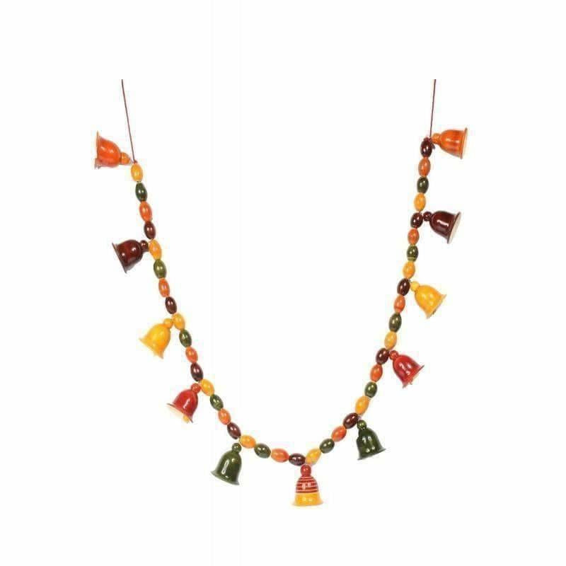 Etikoppaka Handmade Wooden  Door Hanging With Bells - Distacart