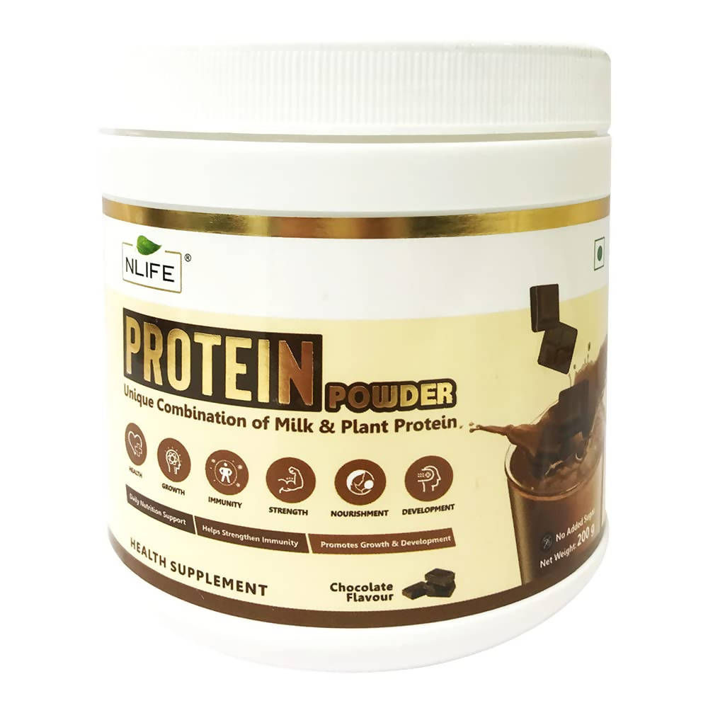 NLife Protein Powder Chocolate Flavor - Distacart