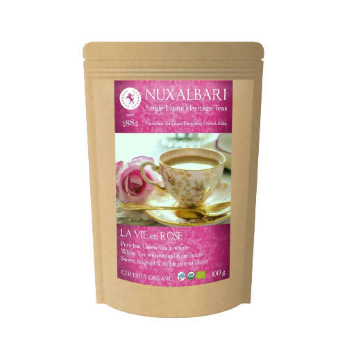 Nuxalbari Organic La Vie en Rose Tea - Distacart