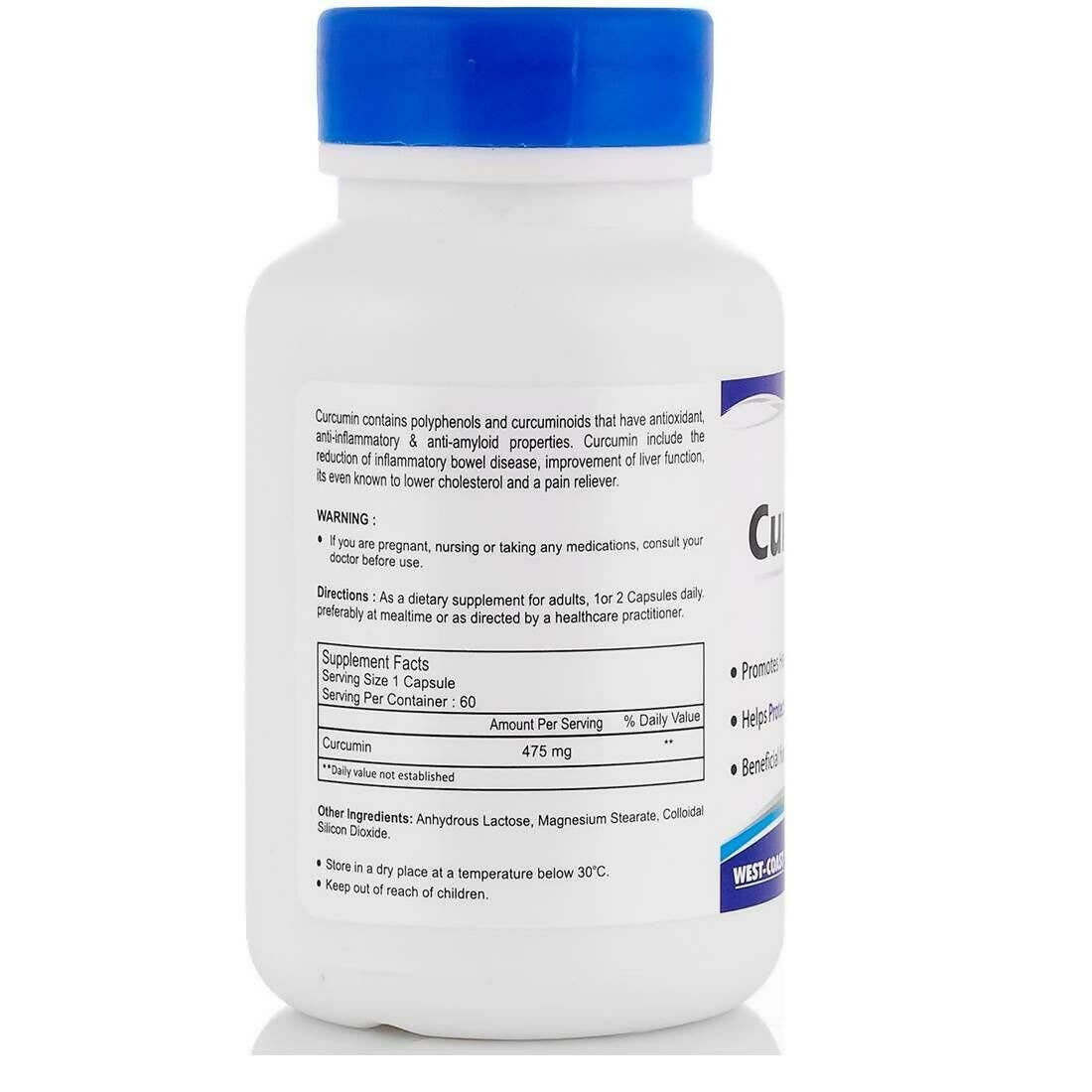 Healthvit Ultra-Pure Curcumin 475mg Capsules - Distacart