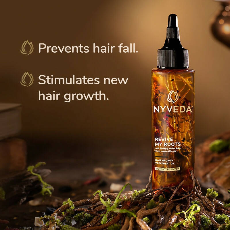 Nyveda Hair Growth Treatment Oil | Revive My Roots - Distacart